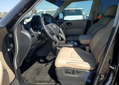 2023 Nissan Armada Platinum from USA, damaged, VIN JN8AY2DA1P9404656